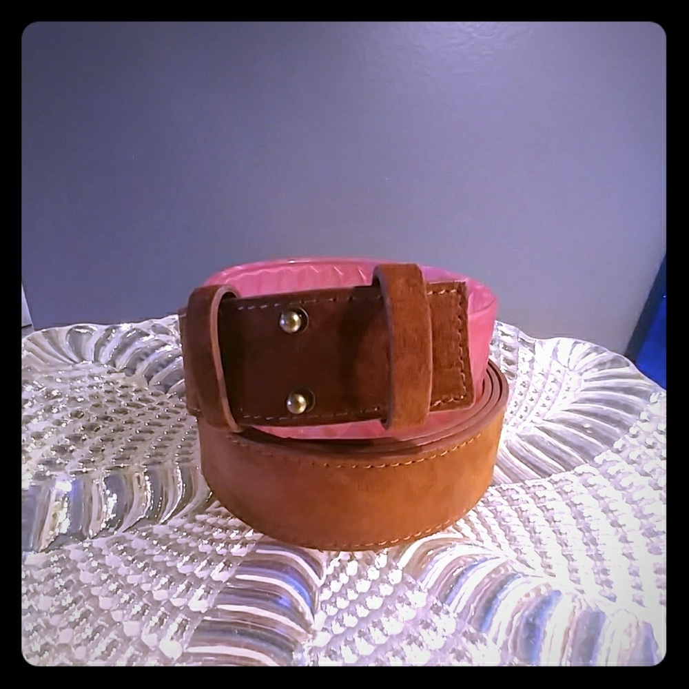Brown suede Banana Republic belt